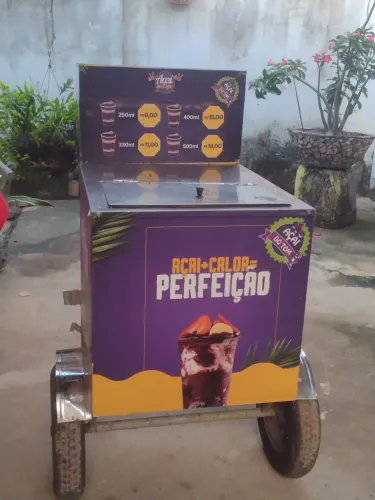 Carrinho de açaí