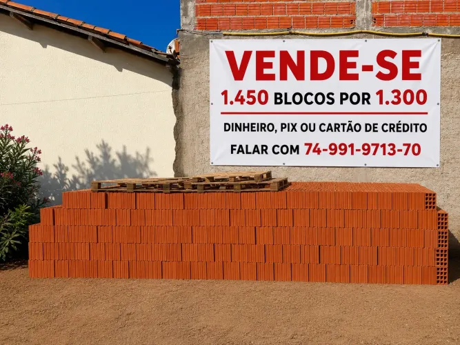 Vende-se Blocos no precinho 