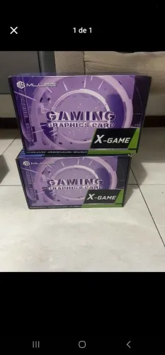 VENDO PLACAS DE VIdeo MLSSE X-GAME obs: estão funcionando mais com defeito !!