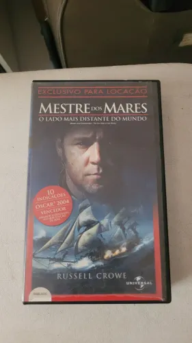 FITA VHS ORIGINAL FILME MESTRE DOS MARES