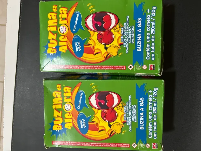 2 Buzinas Vuvuzela a gás NOVAS
