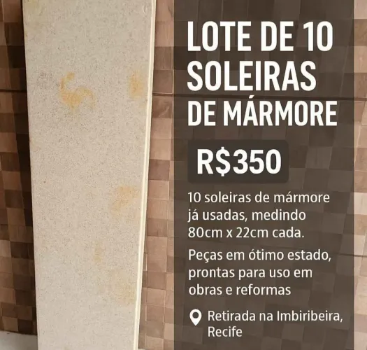 Soleira de mármore