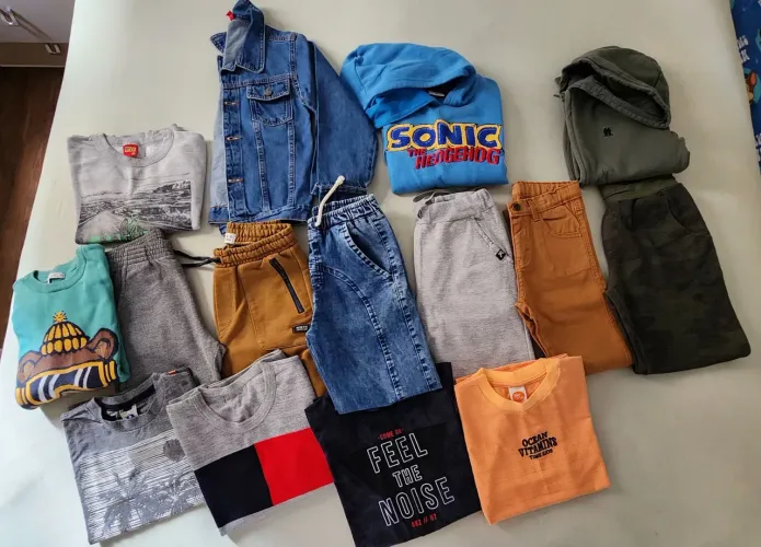 Lote roupas de menino 8/10 anos