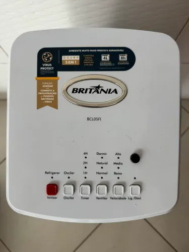 Climatizador de Ar Britânia 5 em 1