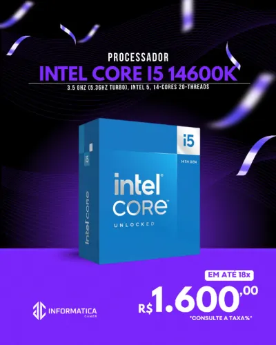 PROCESSADOR INTEL CORE I5 14600K