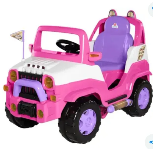 Carrinho de passeio Jeep