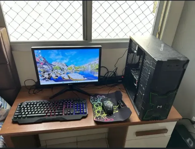 PC Gamer completo+ Monitor --- i7 + 26gb +SSD + RX 550