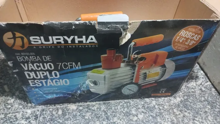 Maquina de vacuo para refrigeraçao