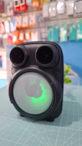 CAIXA DE SOM GTS-1817 Portátil Multimidia Bluetooth Cartão De Memoria FM Recarregável