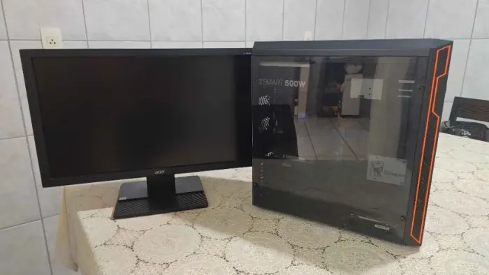 PC Gamer i7-8700 + RX 560 4GB + 16GB RAM + Monitor Acer