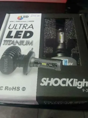 Led ultra led h7 schock Light novo