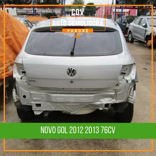 Sucata Gol G6 2012 2013 76CV Disponível para venda de peças