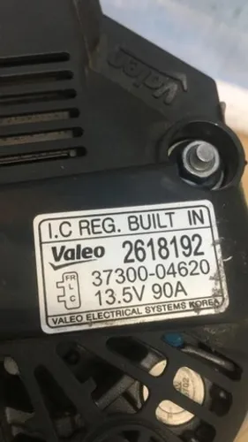 Hb20 1.0 2017 alternador original 3730004620 