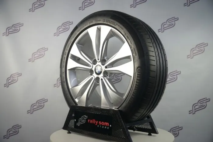 Rodas Bmw X-1 Original Prata 5x112 - 18x7,5 (Com Pneus) aro 18