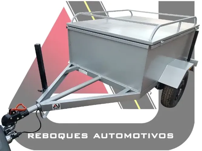 Reboque Baú AJ Standard 1,50m 0km em 36x de R$ 499,00 no boleto s/ entrada