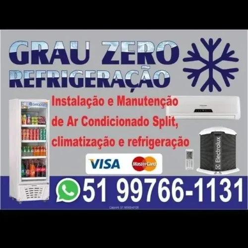 Instalação de ar condicionado split e manutenção