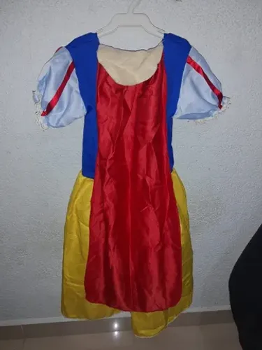 vestido princesa branca de neve fantasia numero 8