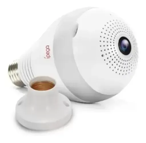 (NOVO) Câmera Lâmpada Espiã VR Cam.