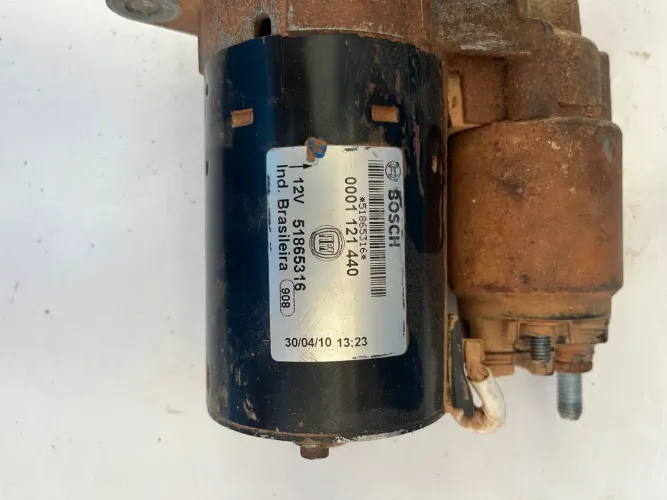 Motor De Partida Fiat Doblo 1.8 2010 Original Bosch