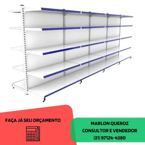 Gondola de Centro Polar Branca Nova