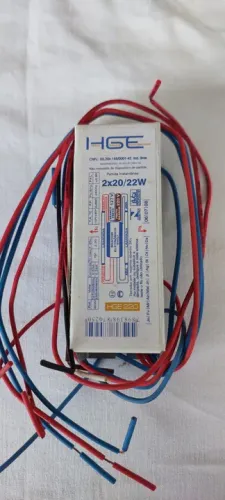 REATOR ELETRÔNICO, 11 pçs. BIVOLT.