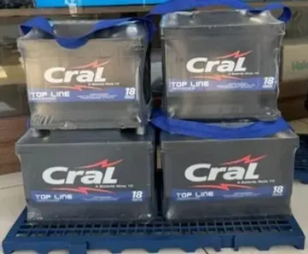 Baterias marca Cral com 18 meses de garantia revenda autorizada!