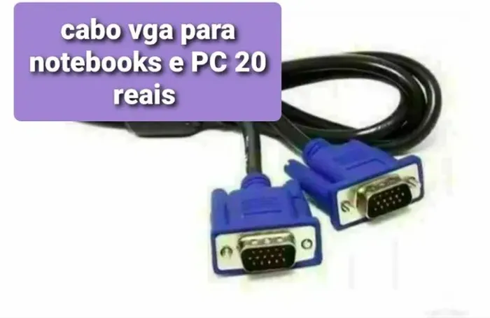 Cabo vga para computador