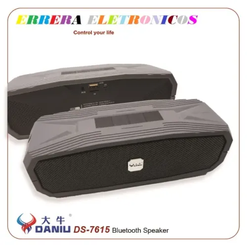caixa Bluetooth original Daniu DS-7615 com 16W real de potencia e sem distorções,qualidade
