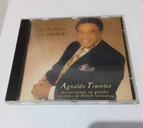Cd Agnaldo Timóteo - Ao Nelson com carinho