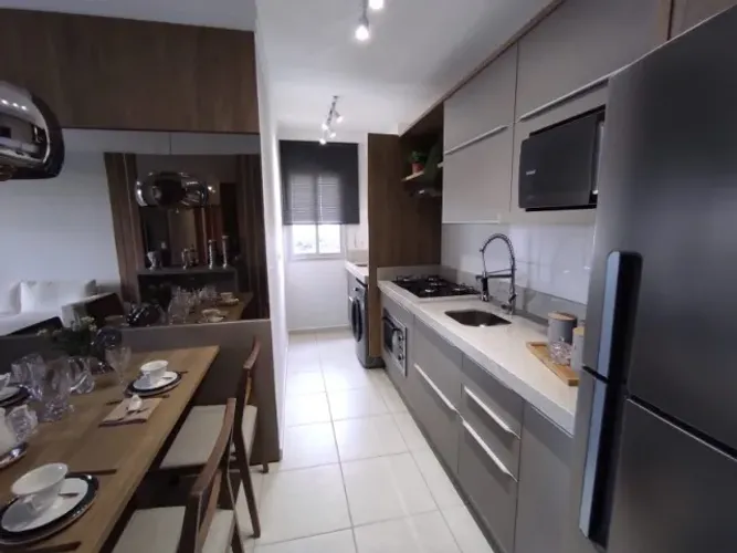 Apartamento mobiliado com 03 quartos