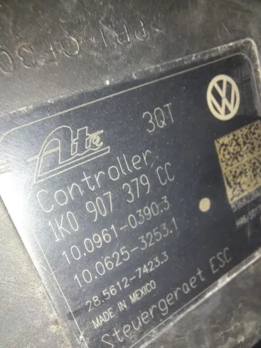 1K0907379CC módulo Abs Original Jetta Tsi, tudo para o mesmo.