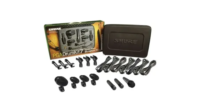 Kit De Microfones Para Bateria PGADRUMKIT-7 - Shure<br>