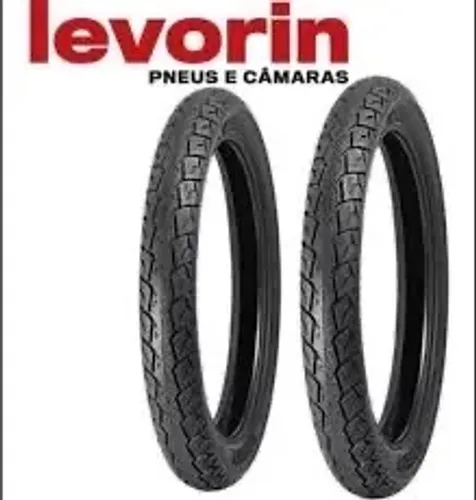 Pneu 90/90/18 e 80/100/18 LEVORIN MATRIX (instalação grátis)