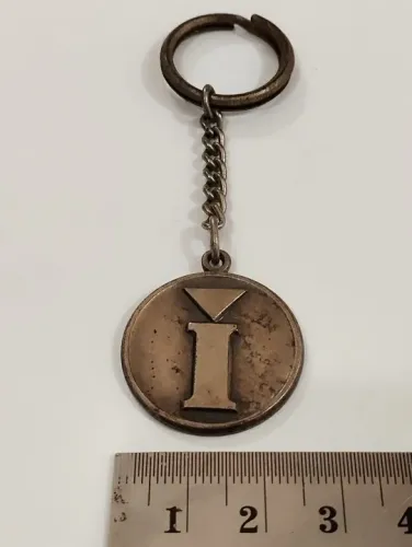 Chaveiro Antigo Petrolífera Ipiranga de Metal