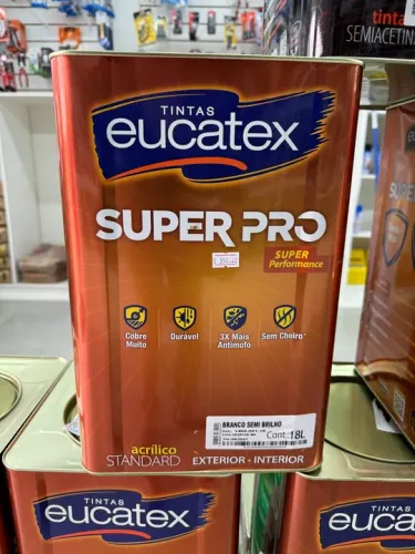 TINTA ACRÍLICA SEMI-BRILHO EUCATEX 18L