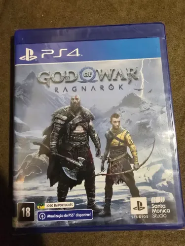 God of War Ragnarök PS4 - Novo Lacrado