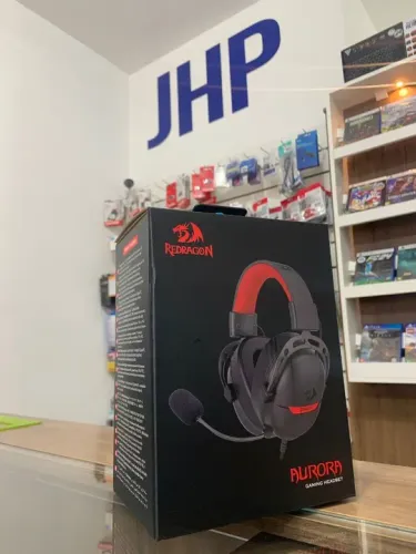 Headset Gamer Redragon Aurora / Novo Lacrado / Loja Física / Parcelamento sem Juros