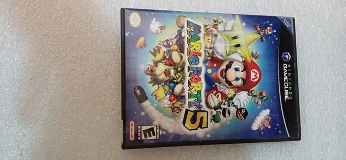 Jogo mario party 5 para game cube mídia física