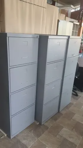 Arquivos de aço 4 gavetas - Novos