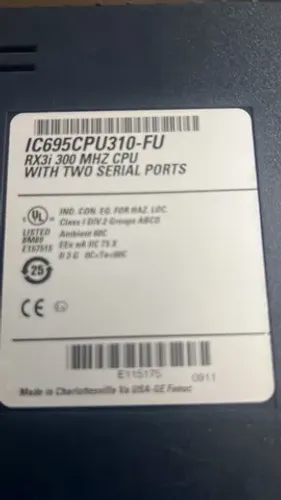 Módulo CPU FANUC IC695CPU310-FURX3i MHz 2