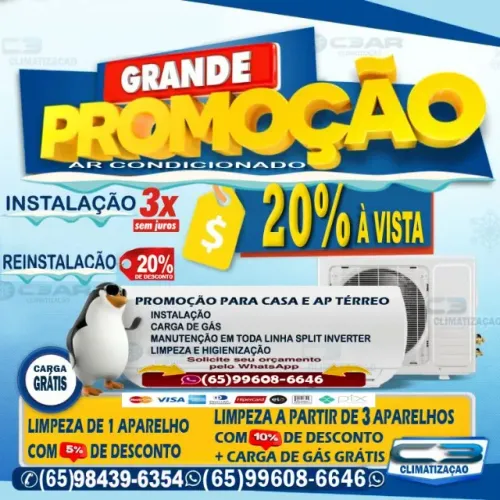 Instalação de Ar Condicionado