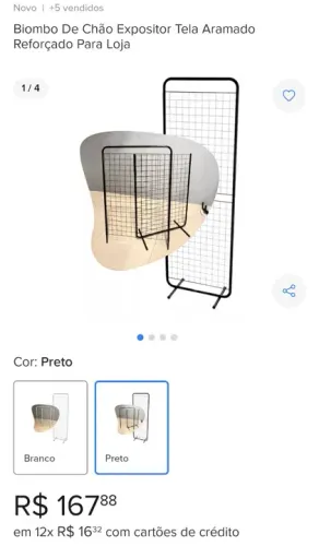Expositor aramado