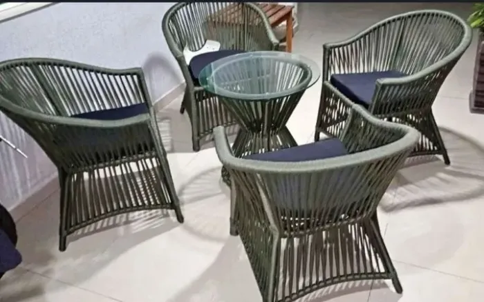 Conjunto Valença com saia de corda náutica
