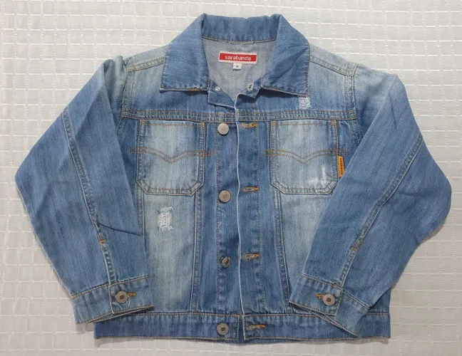 Jaqueta Jeans Sarabanda Infantil