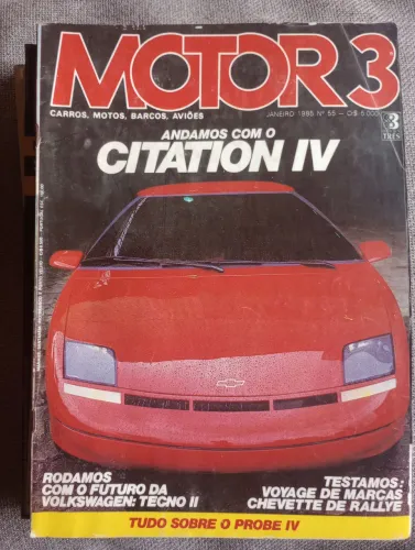 Revista Motor 3 - Janeiro 1985