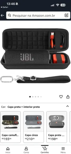 Case de proteção para JBL Flip 6