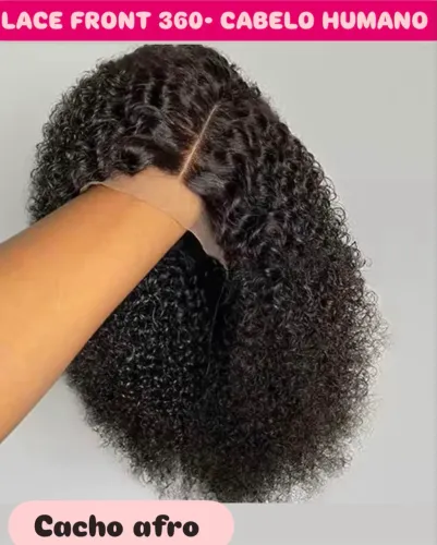 LACE FRONT AFRO 360? Cabelo Humano
