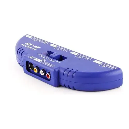 Selector AV 4x1 RCA | Conecta 4 Aparelhos na Mesma TV | Prático e Funcional