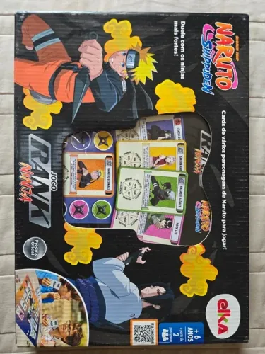 Jogo Tabuleiro Naruto Shippuden Lacrado