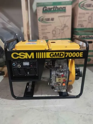 Gerador de Energia a Diesel 6.25Kva Partida Elétrica CSM (Loja/Novo)